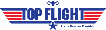 Top Flight Drone Service Provider Logo